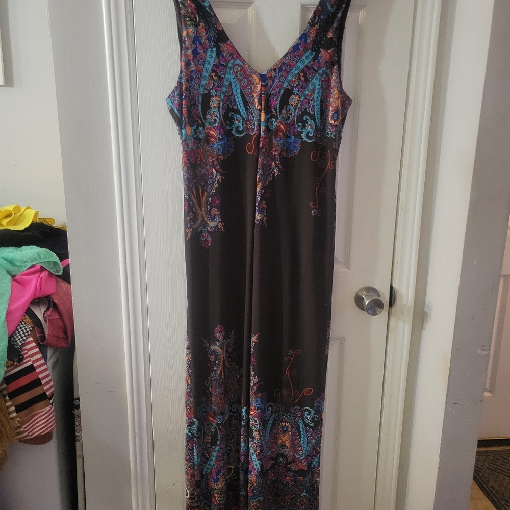 2x maxi dress boho print beautiful flowy. - Picture 7 of 7